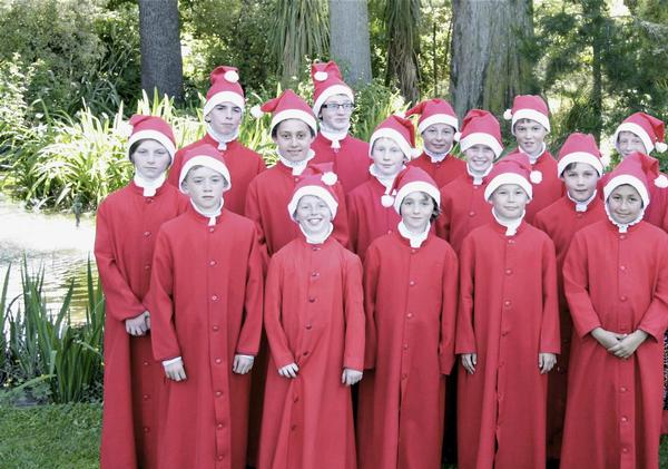 Christchurch Cathedral Choristers Get Into The Spirit